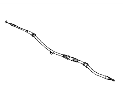 Hyundai 59760-33350 Cable Assembly-Park Brake, LH