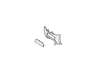 Hyundai 84770-2W000-NBC Panel-Crash Pad, Center