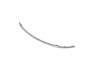 Hyundai 86525-2V000 Front Bumper Lip
