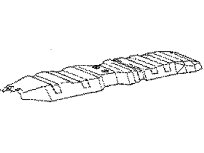 Hyundai 28798-29000 Panel-Heat Protector, Center