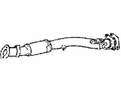 Hyundai 28600-29050 Front Exhaust Pipe