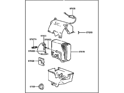 Hyundai 97601-28000 EVAPORATOR Unit