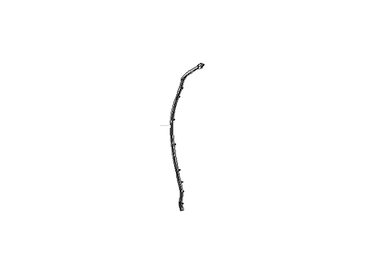 Hyundai 83155-B1000 Weatherstrip-Rear Door Parting, LH