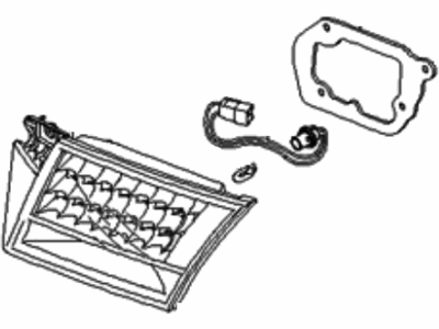 Hyundai 92403-3L000 Lamp Assembly-Rear Combination Inside, LH