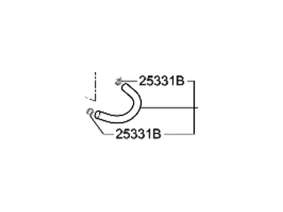 Hyundai 25420-K9500 Hose Assembly-Oil Cooling