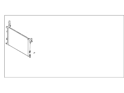 Hyundai 25310-2M500 Radiator Assembly