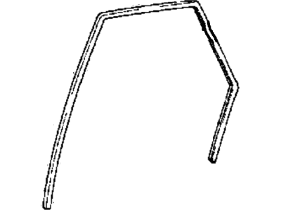 Hyundai 83120-33001-CA Weatherstrip-Door Body Side RH