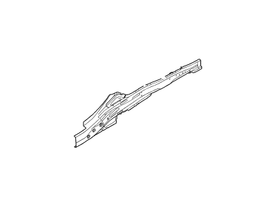 Hyundai 65667-B1000 Panel-Rear Floor Side Sill, RH