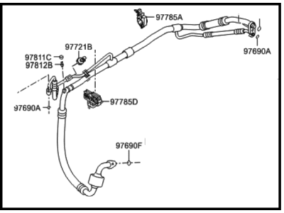 Hyundai 97774-3V900 Pipe-Liquid