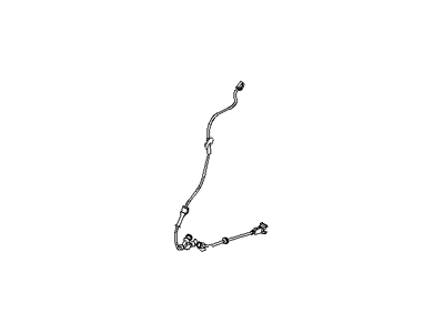 Hyundai 91920-1E000 Cable Assembly-ABS.EXT, LH