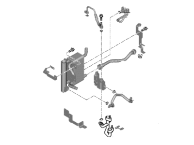 Hyundai 976W6-GI000 CONDENSER ASSY-WATER