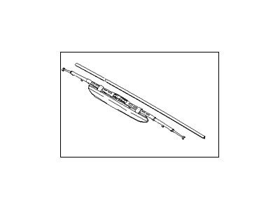 Hyundai 98350-2E021 Wiper Blade Assembly, Driver