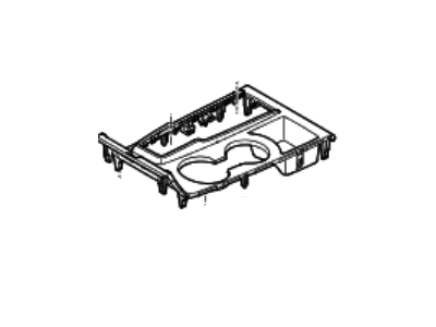 Hyundai 84652-D3020-NS5 Plate Assembly-Console Upper Cover