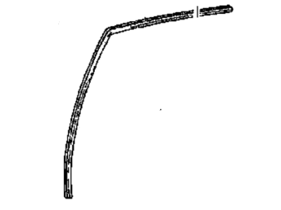 Hyundai 83531-24000 Run Assembly-RR Dr WDO G