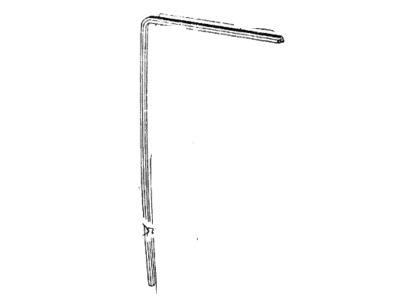 Hyundai 83531-21011 Run Assembly-Rear Door Window Glass LH
