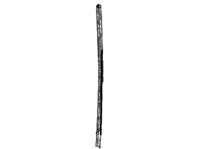 Hyundai 83532-21000 Run-Rear Door Glass Division Channel