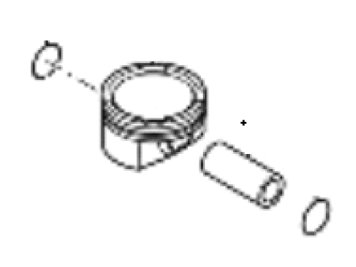 Hyundai 23041-2M751 Piston & Pin & Snap Ring Assembly