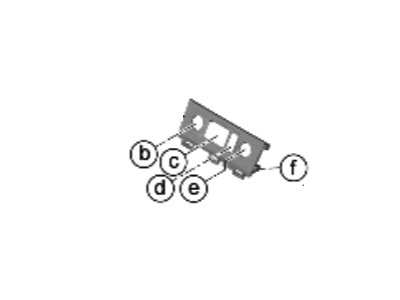 Hyundai 84676-J9AA0-4X BEZEL-FLR CONSOLE FR