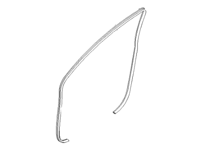Hyundai 82120-3S000-RY Weatherstrip-Front Door Body Side RH