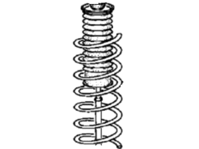 Hyundai 55350-33400 Spring-Rear(Pink 2)