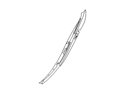 Hyundai 82303-3N000 Cover Assembly-Front Door Trim Rear Extension, LH