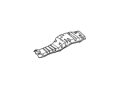 Hyundai 28797-33011 Panel-Heat Protector, Front