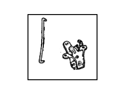 Hyundai 81230-21110 Tail Gate Latch Assembly