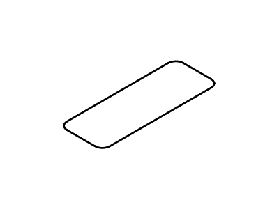 Kia 841574D000 Pad-ANTINOISE