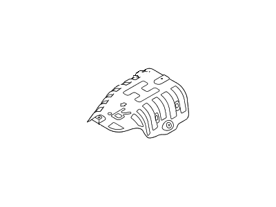 Hyundai 28796-3S000 Protector-Heat Main, RH