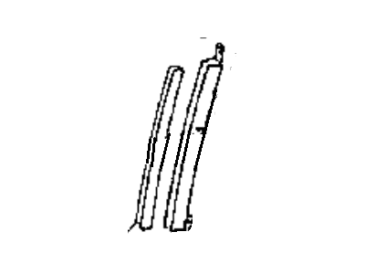 Hyundai 82560-22200 Channel Assembly-Front Door Rear, R