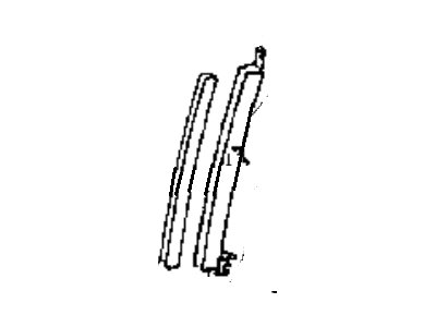 Hyundai 82550-22202 Channel Assembly-Front Door Rear, L