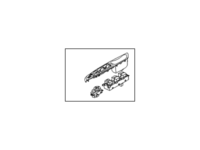 Hyundai 82710-1E060-WK Handle Assembly-Front Door Grip, LH