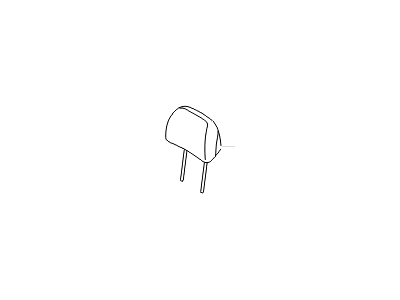 Hyundai 88600-3J000-R7C Headrest Assembly-Front Seat