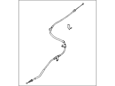 Hyundai 59770-38005 Cable Assembly-Parking Brake, RH