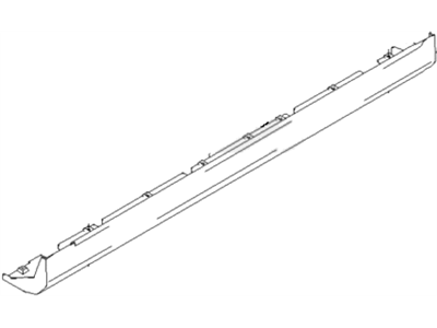 Hyundai 87754-39000 Moulding-Side Sill, RH