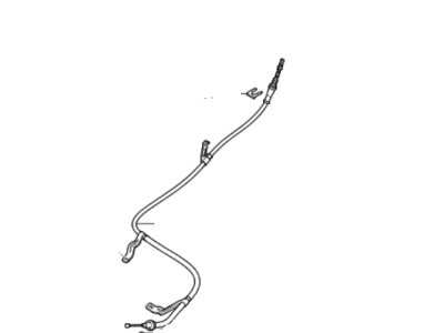 Hyundai 59770-F2050 Cable Assembly-Parking Brake, RH