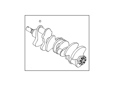 Hyundai 23110-3C131 Crankshaft Assembly