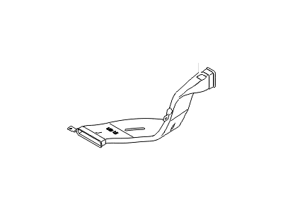 Hyundai 97360-A5000 Duct-Rear Heating, LH