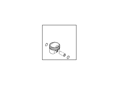 Kia 234102G400 Piston & Pin & Snap