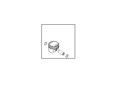 Hyundai 23410-2G400 Piston & Pin & Snap Ring Assembly