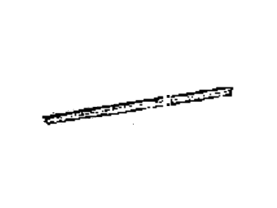 Hyundai 82241-24000 Weatherstrip-Front Door Belt Inside RH