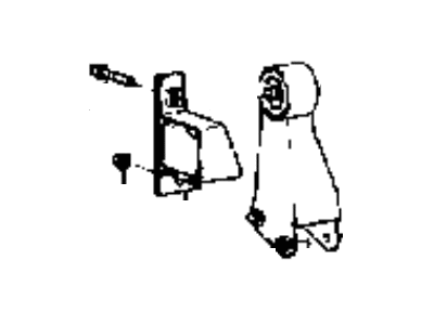 Hyundai 21850-22702 Bracket Assembly-Roll Stopper, Rear