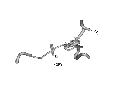 Hyundai 59130-IB000 HOSE ASSY-BRAKE BOOSTER VACUUM