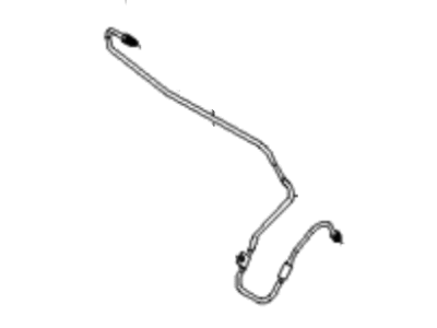 Hyundai 58715-1E000 Tube-PCV To Front Brake Hose, LH