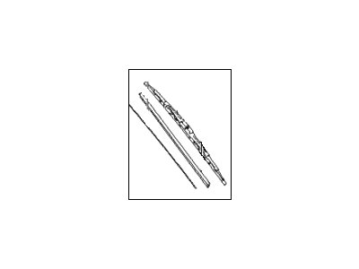 Hyundai 98360-2S000 Passeger Wiper Blade Assembly