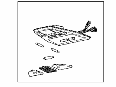 Hyundai 92800-28101-AR Room Lamp Assembly
