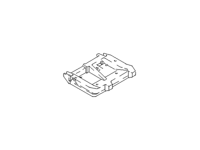 Hyundai 89108-26000-FB Cushion Cover-Rear Seat Cushion, L