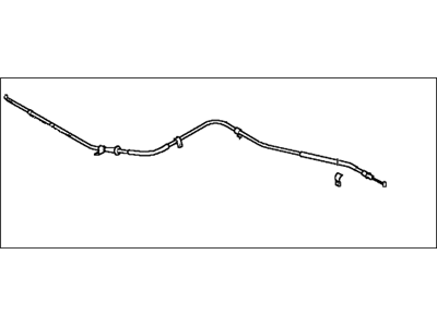 Hyundai 59760-39500 Cable Assembly-Park Brake, LH