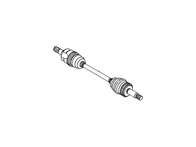 Hyundai 49600-2S000 Shaft Assembly-Drive Rear, LH