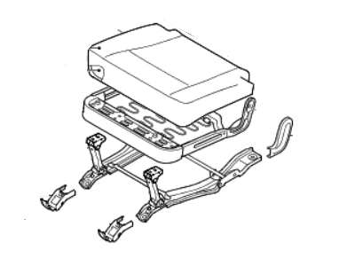 Hyundai 89100-3J500-R7D Cushion Assembly-3RD, LH